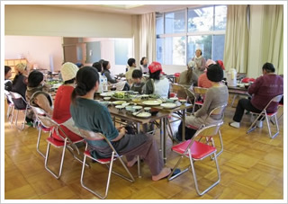 自然栽培野菜料理教室